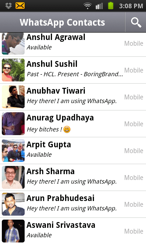 whatsApp-Contact-Screen