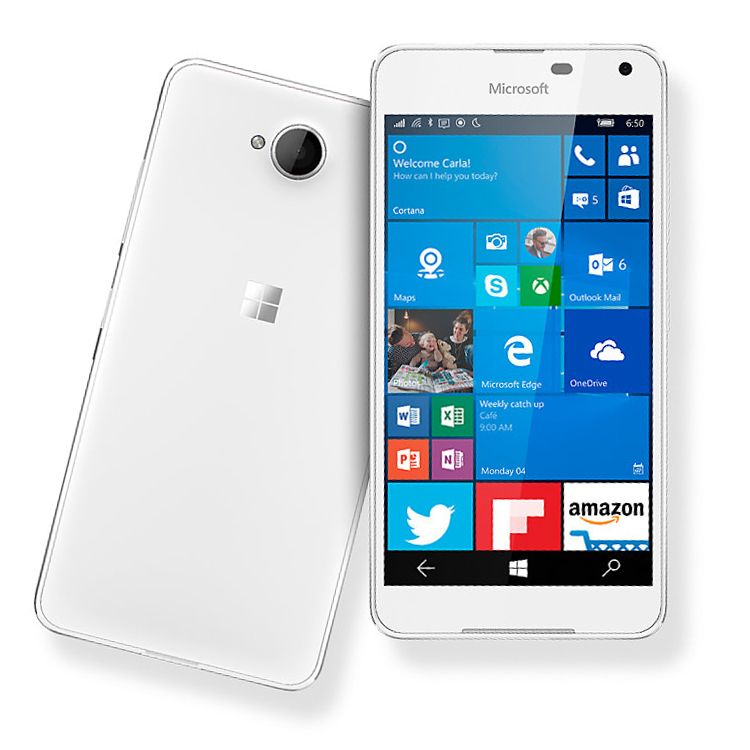 Microsoft Lumia 650 libre con Windows Mobile
