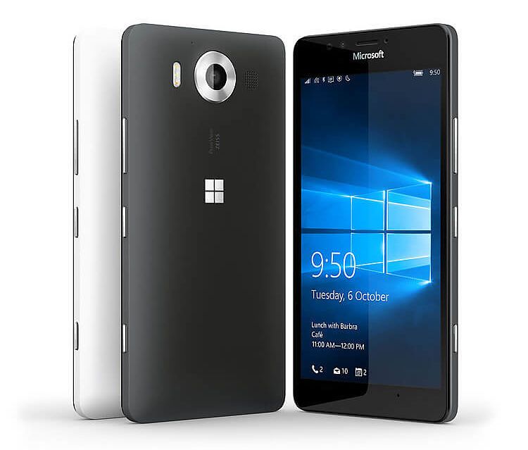 Microsoft Lumia 950 libre con Windows Mobile