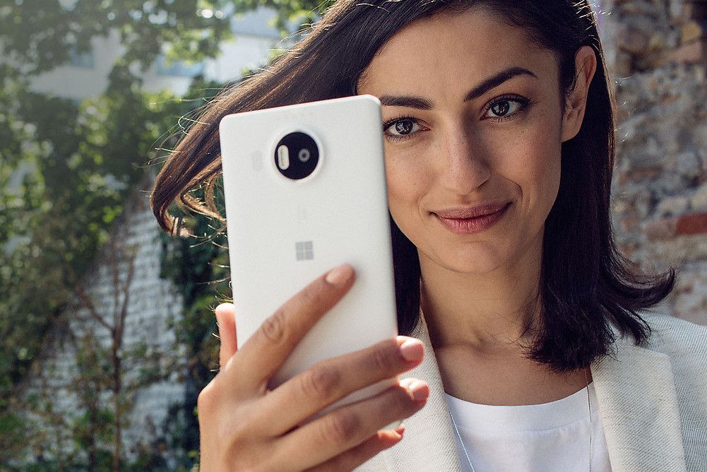 Lumia 950 XL escáner de iris