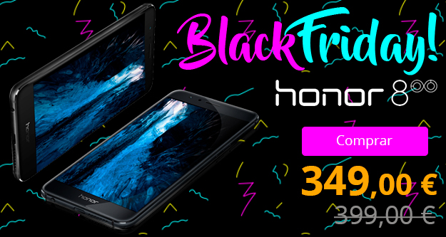 Honor 8 rebajado en Black Friday
