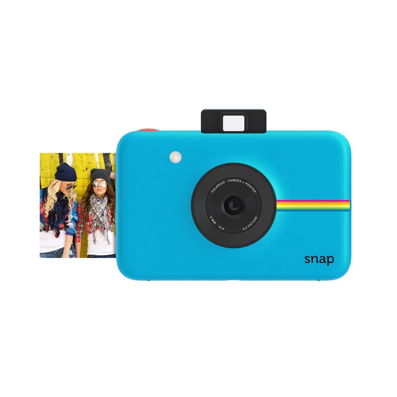 Polaroid azul en MAXmovil