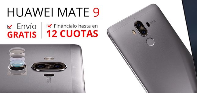 Huawei Mate 9 con envío gratis