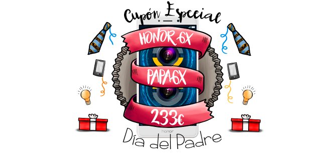 Cupón descuento para el Honor 6X